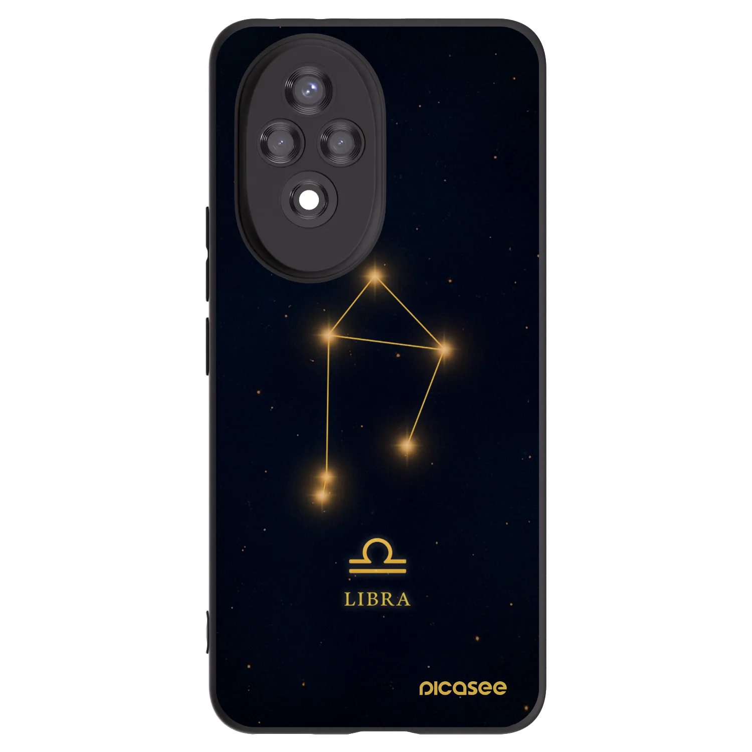 Picasee silikonový černý obal pro Honor 200 5G - LIBRA