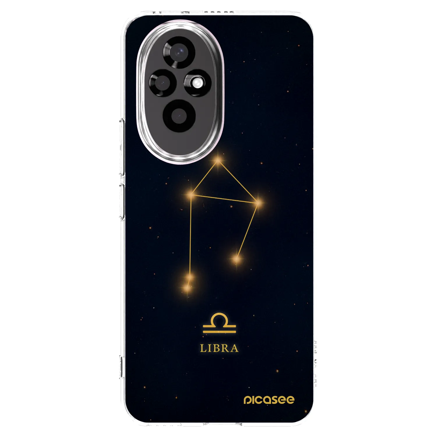 Picasee silikonový průhledný obal pro Honor 200 Pro 5G - LIBRA