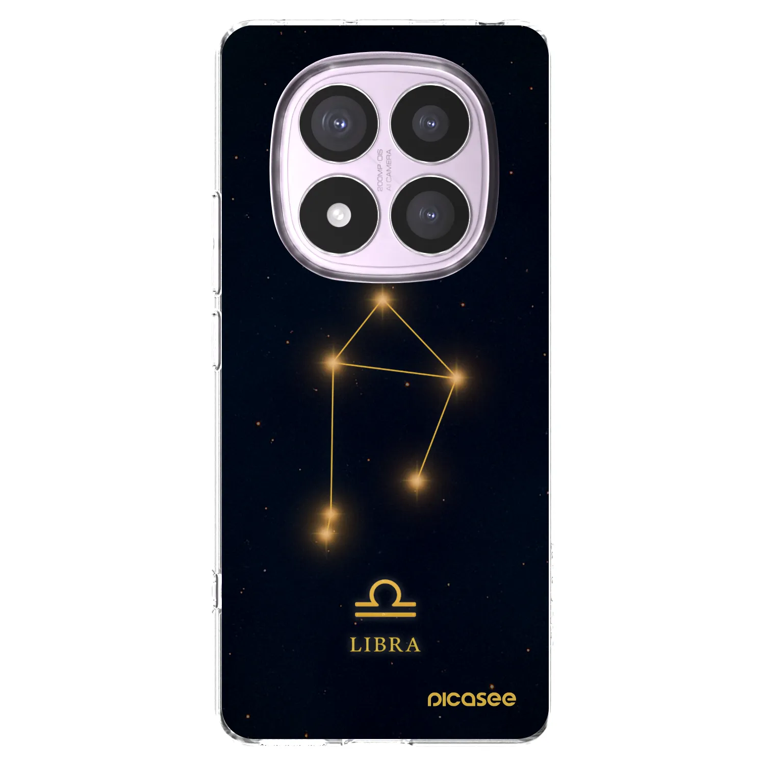 Picasee silikonový průhledný obal pro Xiaomi Redmi Note 14 Pro 5G - LIBRA