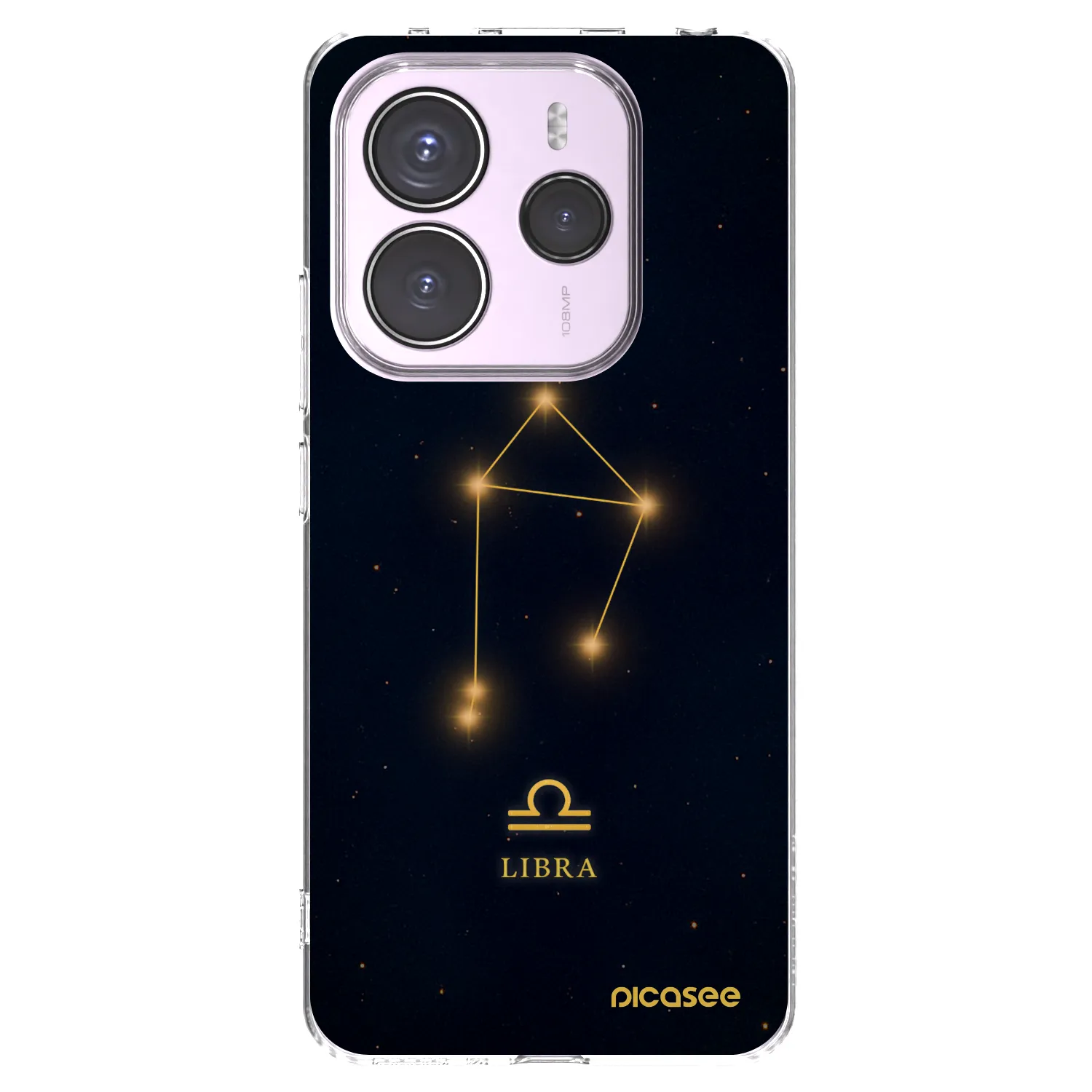 Picasee silikonový průhledný obal pro Xiaomi Redmi Note 14 5G - LIBRA
