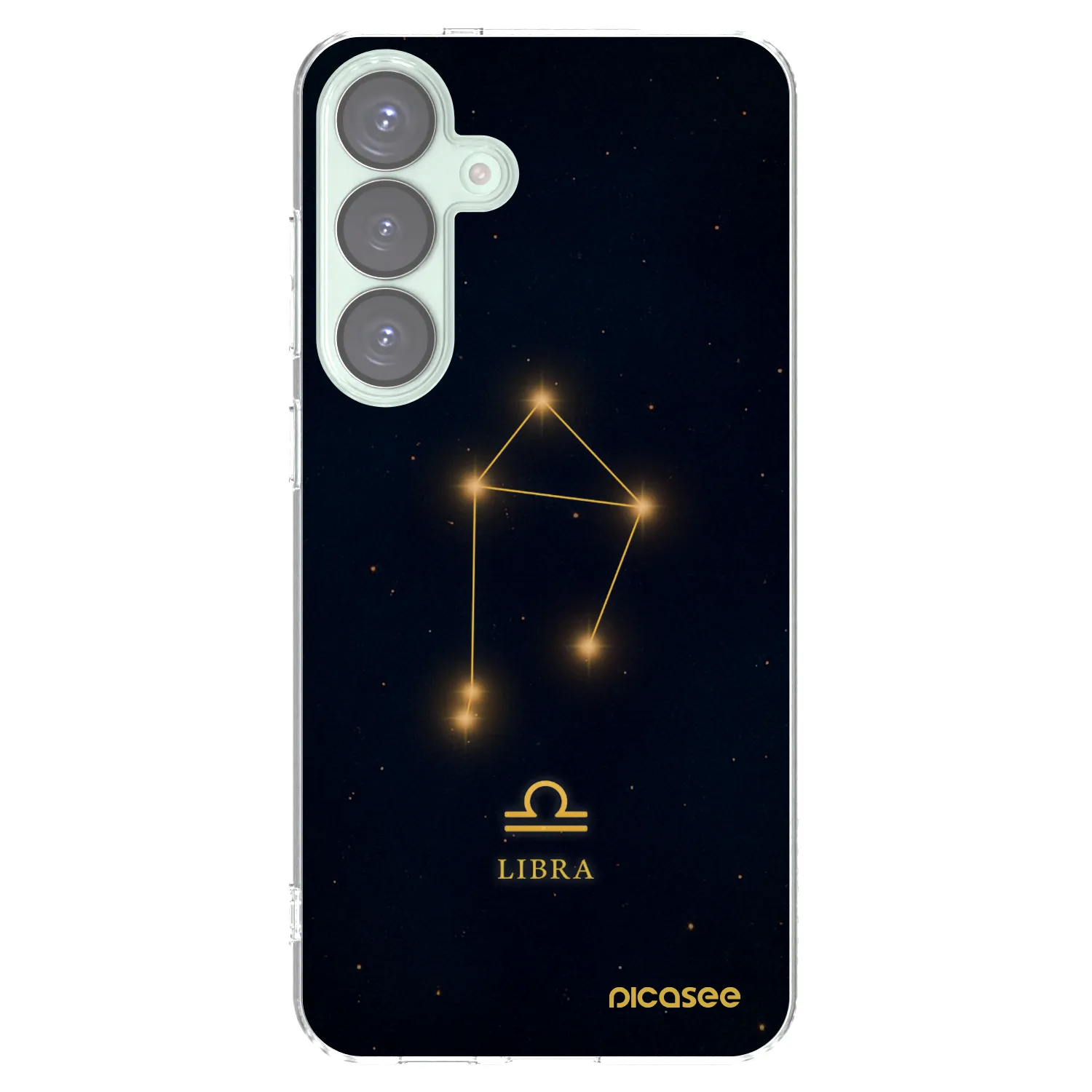 Picasee silikonový průhledný obal pro Samsung Galaxy S25+ 5G - LIBRA