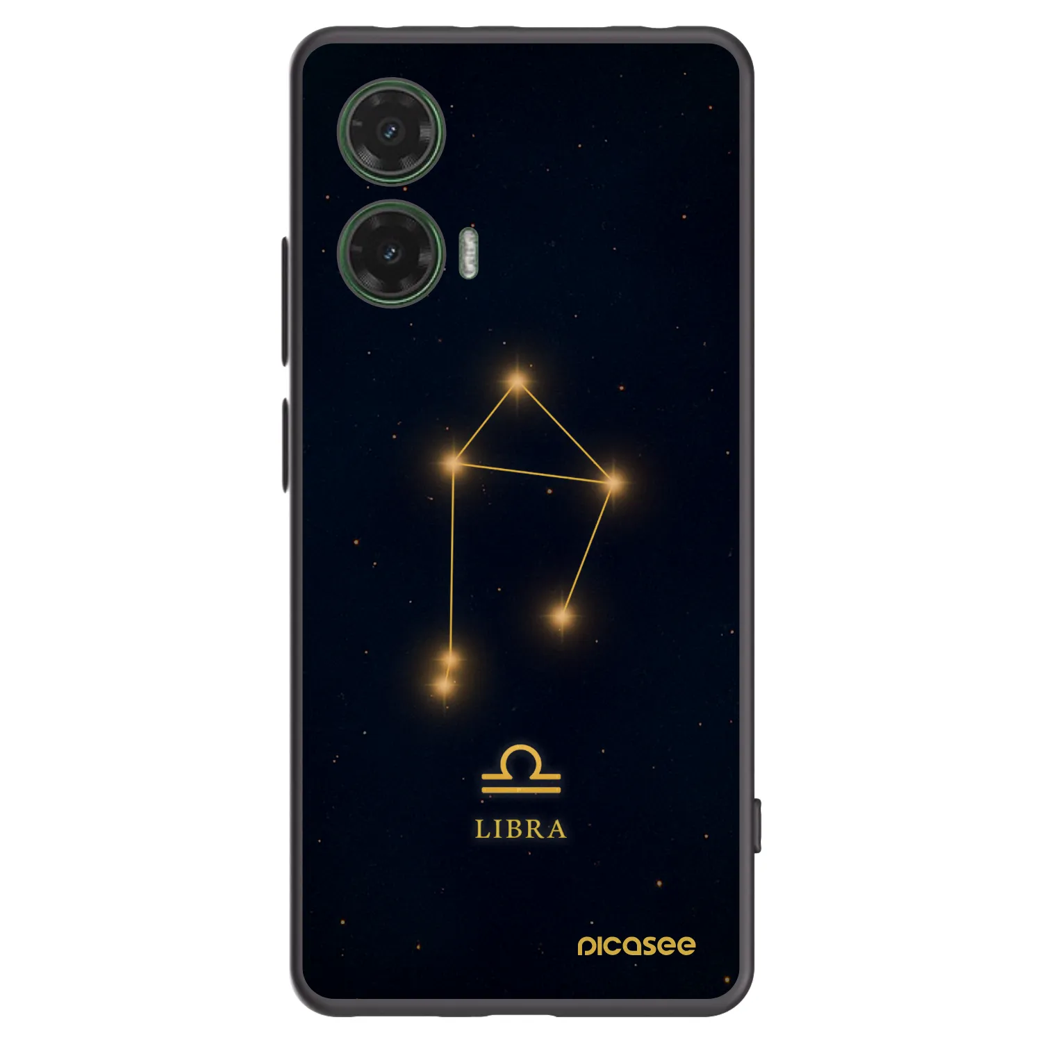 Picasee silikonový černý obal pro Motorola Moto G35 5G - LIBRA