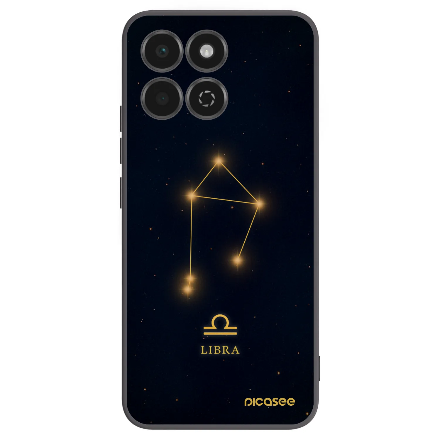 Picasee silikonový černý obal pro Honor 200 Smart 5G - LIBRA