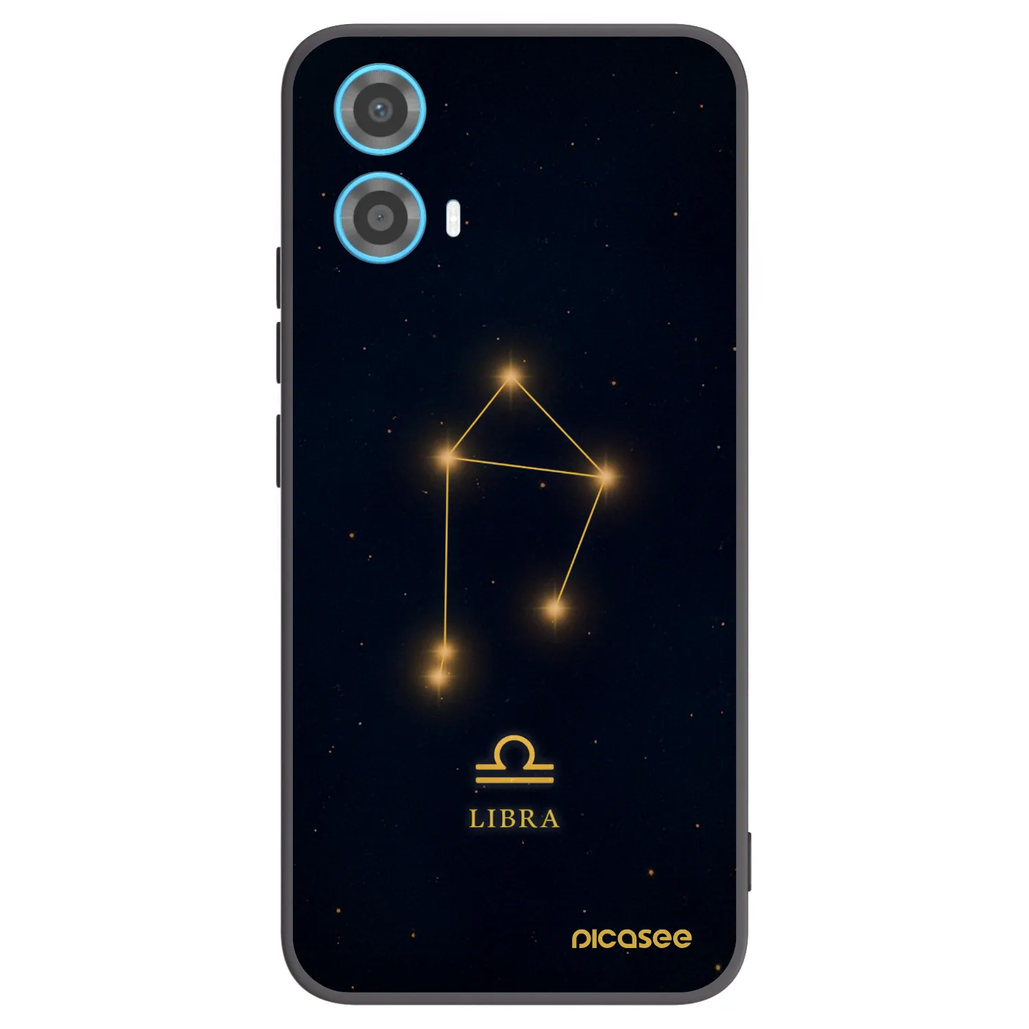Picasee silikonový černý obal pro Motorola Moto G34 5G - LIBRA