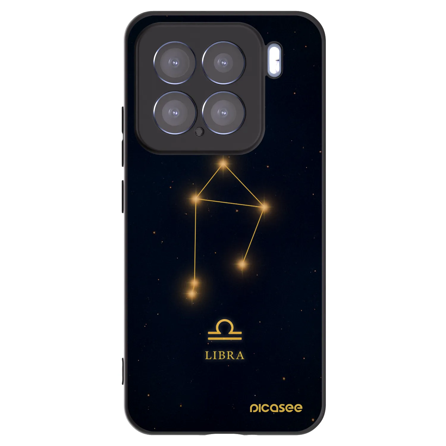Picasee silikonový černý obal pro Xiaomi 15 - LIBRA