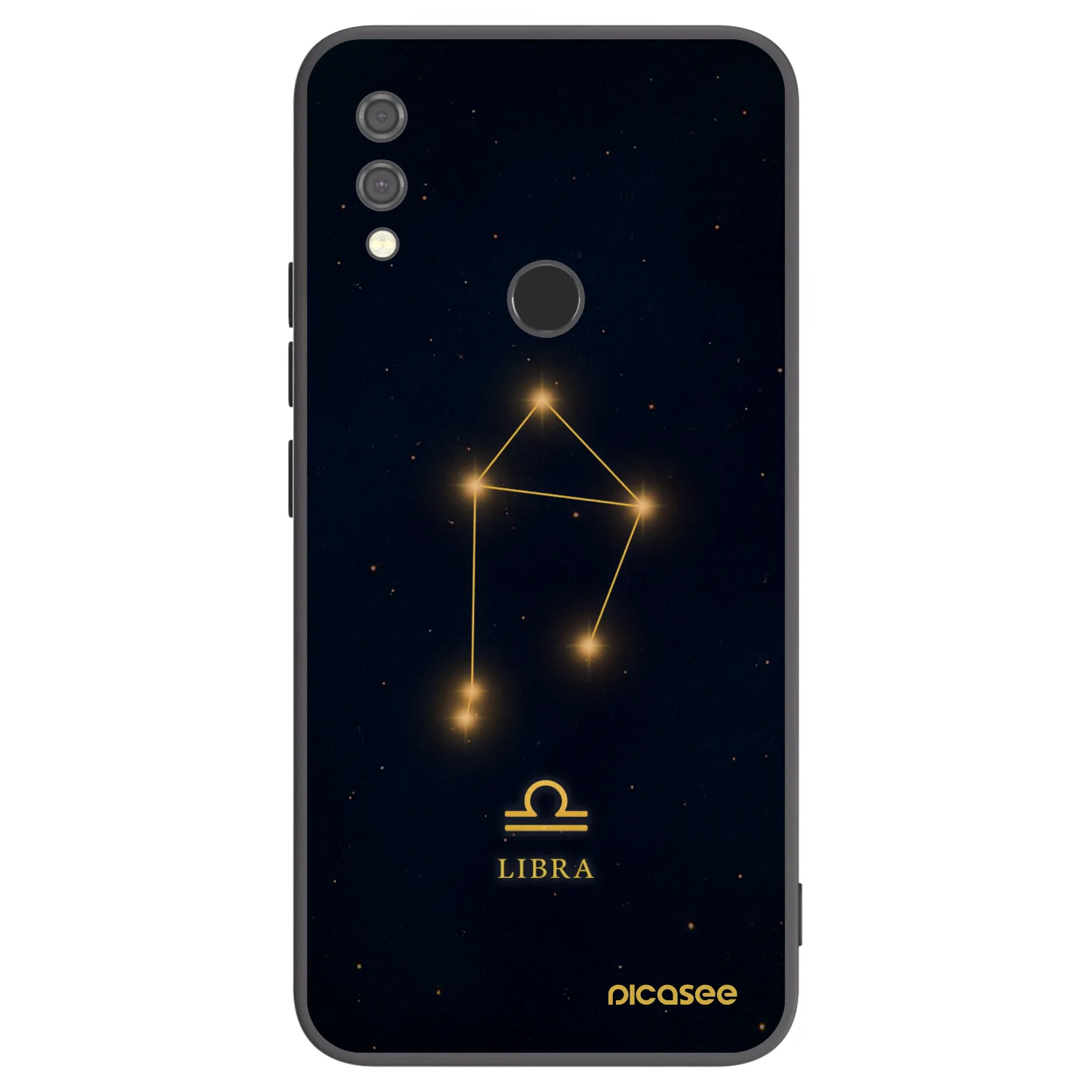 Picasee silikonový černý obal pro Xiaomi Redmi Note 7 - LIBRA