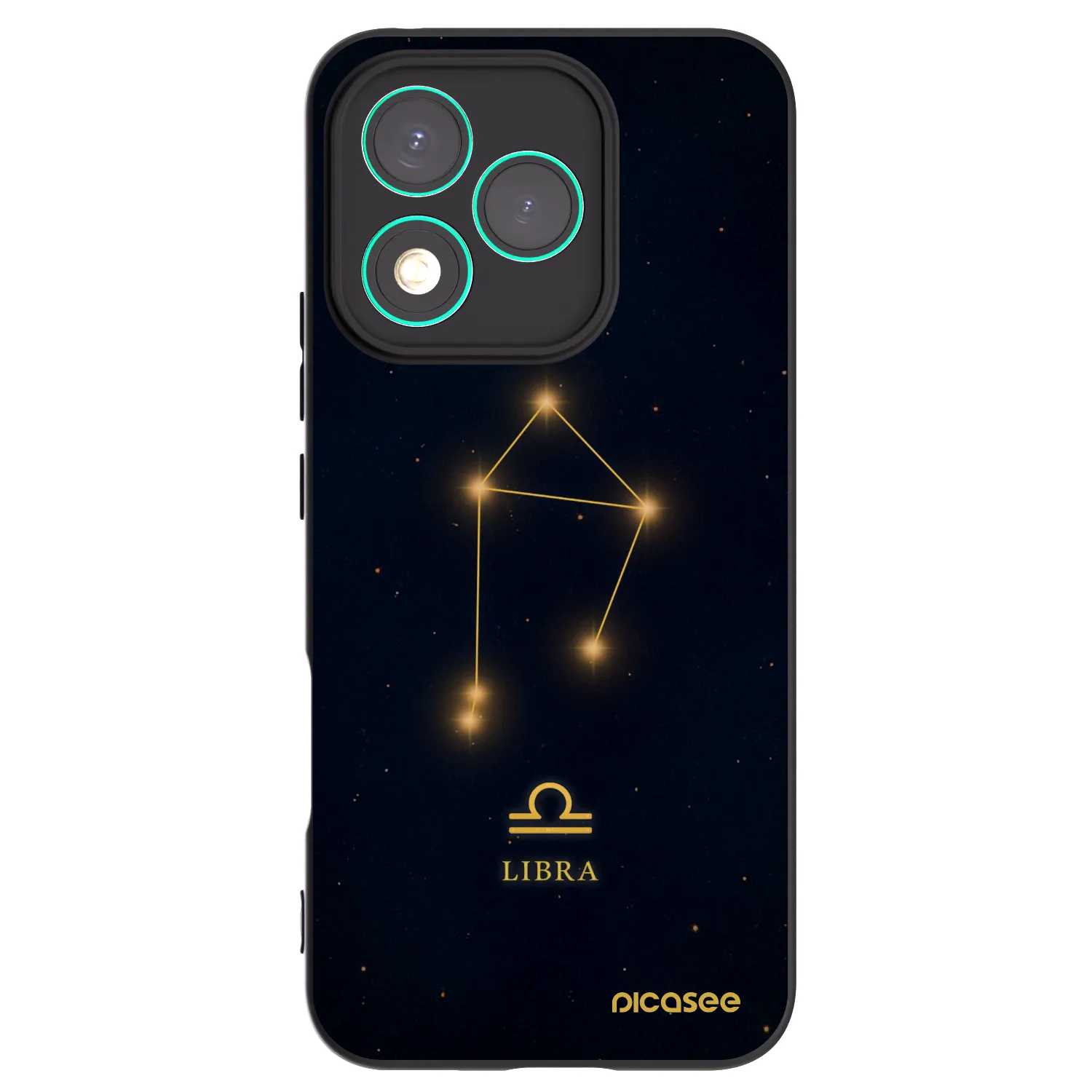 Picasee silikonový černý obal pro Honor 400 Lite 5G - LIBRA