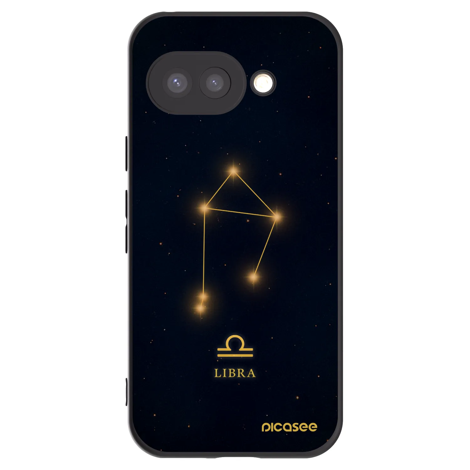 Picasee silikonový černý obal pro Google Pixel 9a - LIBRA