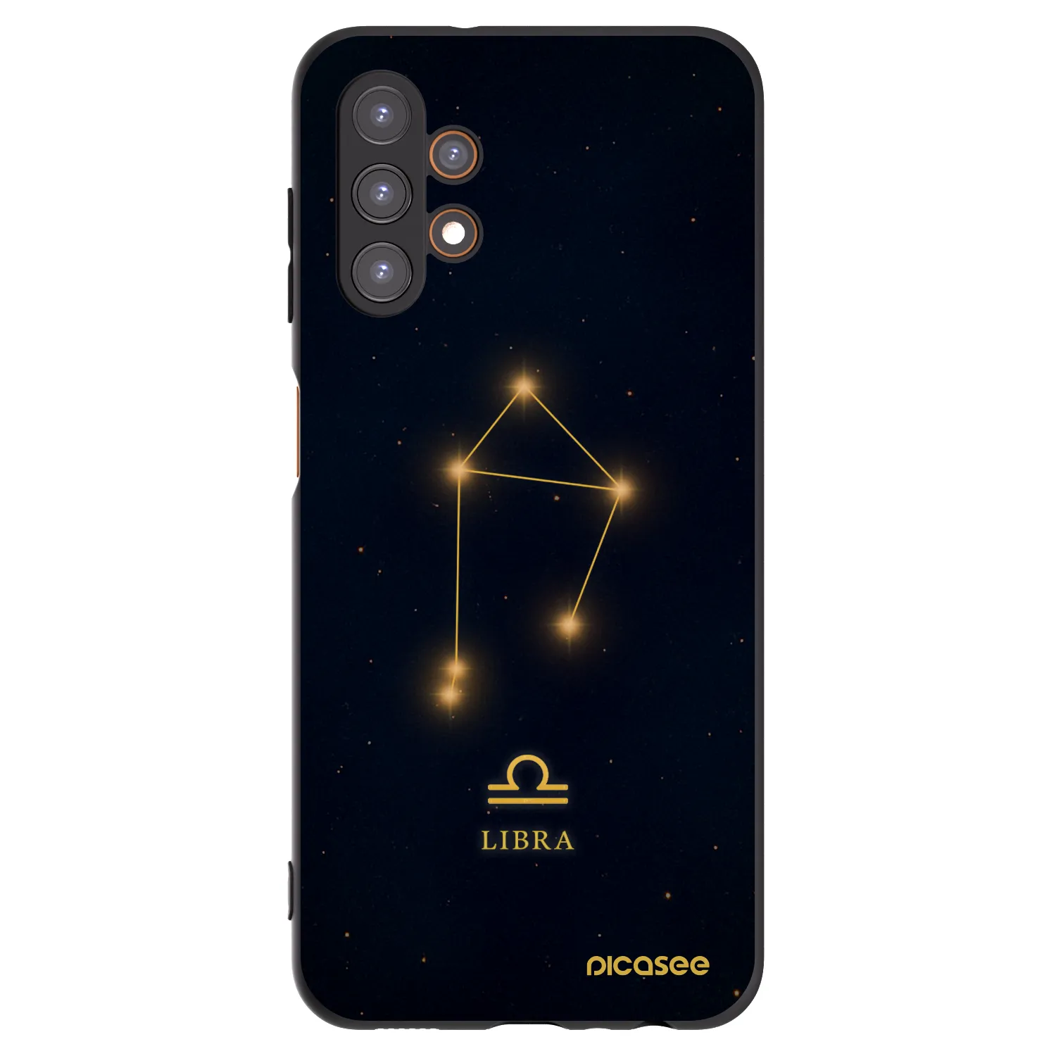Picasee silikonový černý obal pro Samsung Galaxy A13 5G - LIBRA