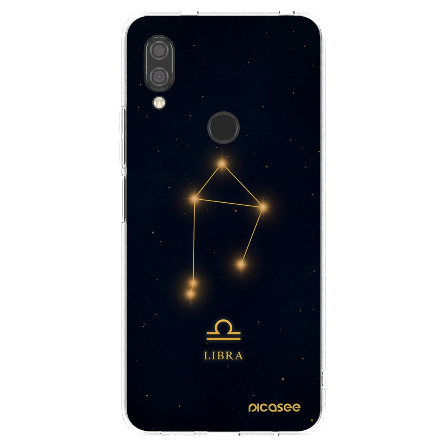 Picasee silikonový průhledný obal pro Xiaomi Redmi 7 - LIBRA