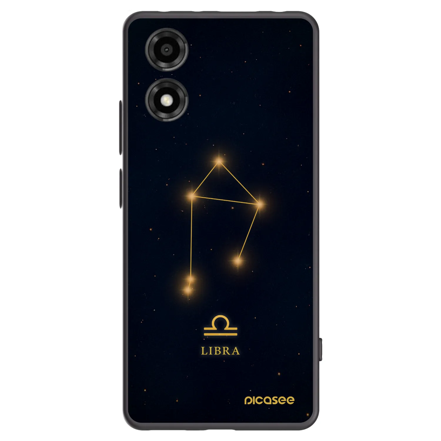 Picasee silikonový černý obal pro Motorola Moto E14 - LIBRA