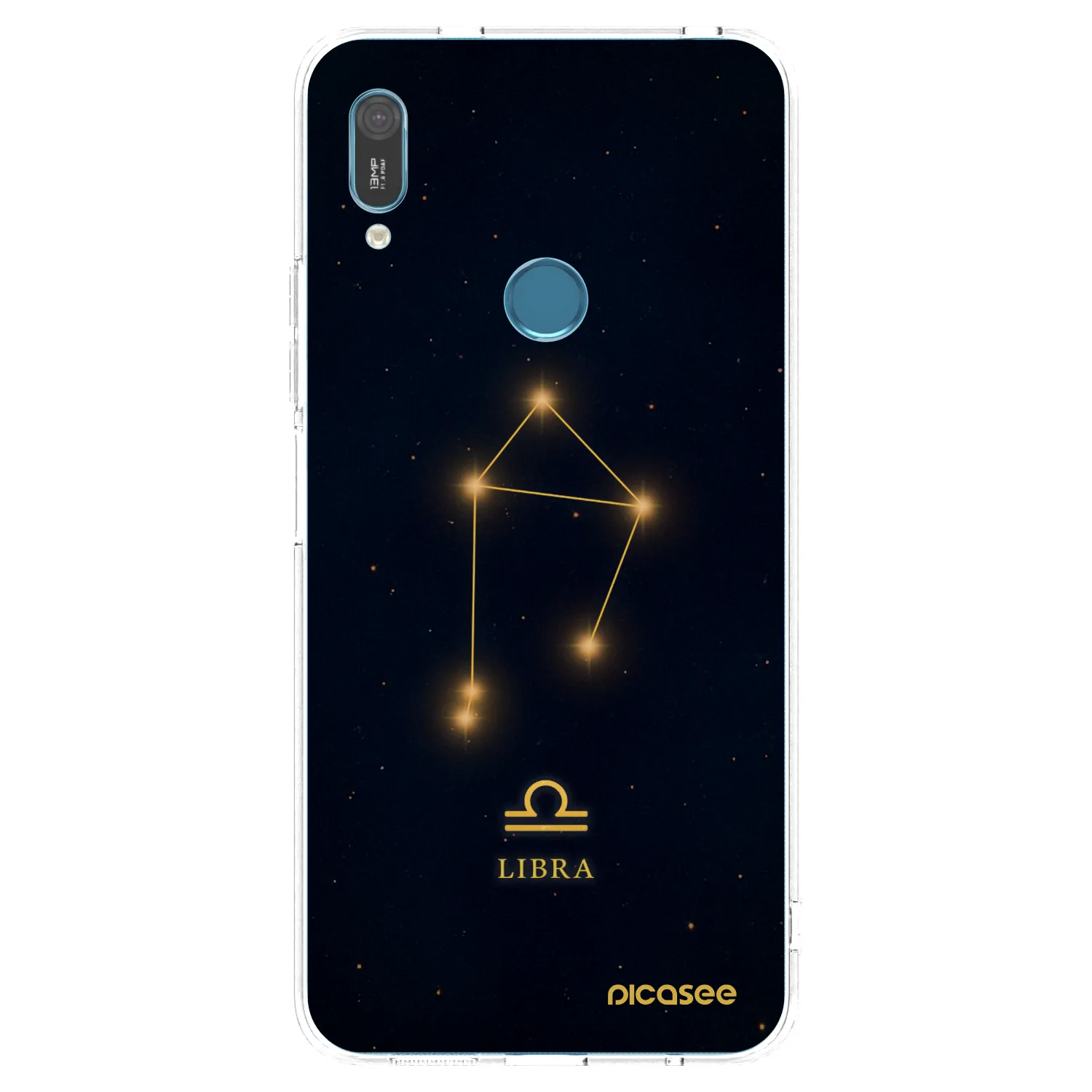 Picasee silikonový průhledný obal pro Huawei Y6 2019 - LIBRA
