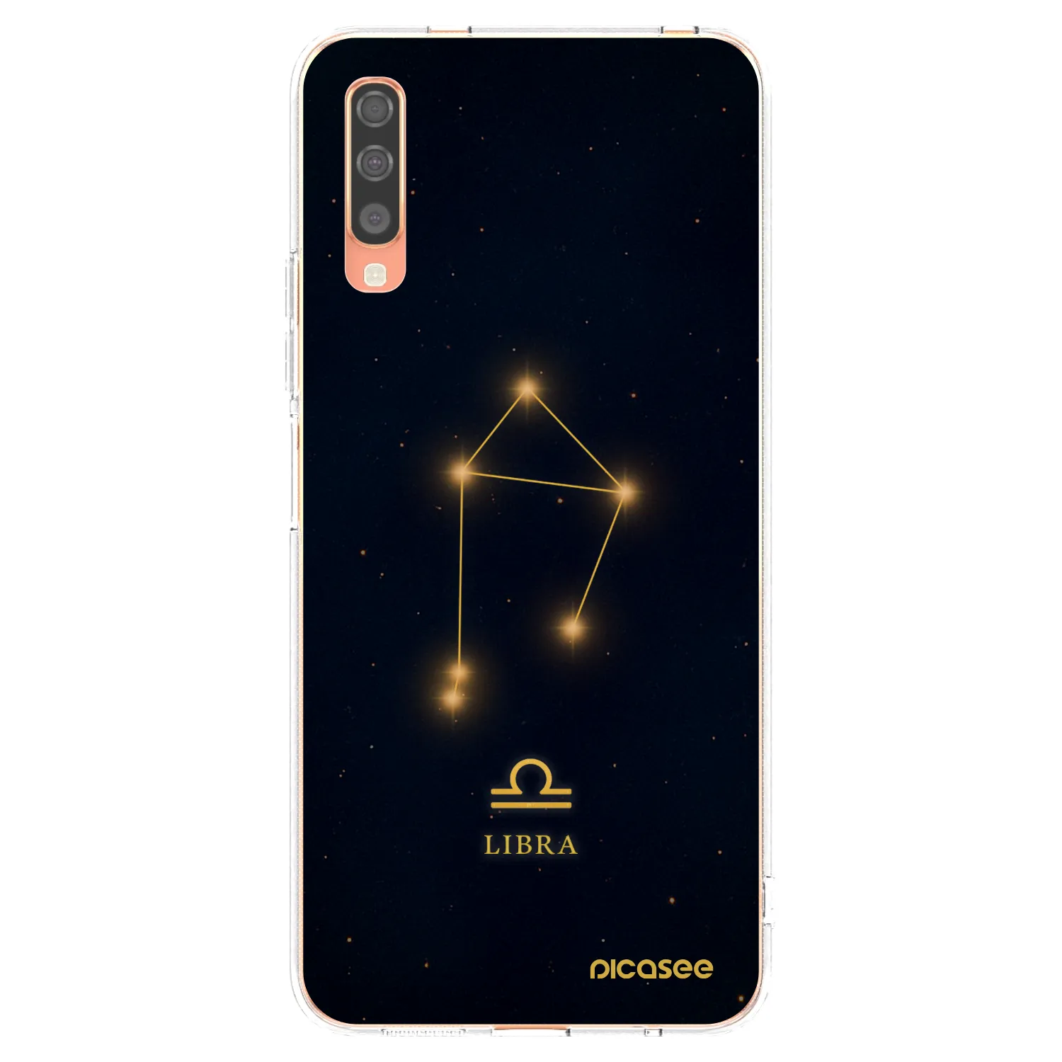 Picasee silikonový průhledný obal pro Samsung Galaxy A70 A705F - LIBRA