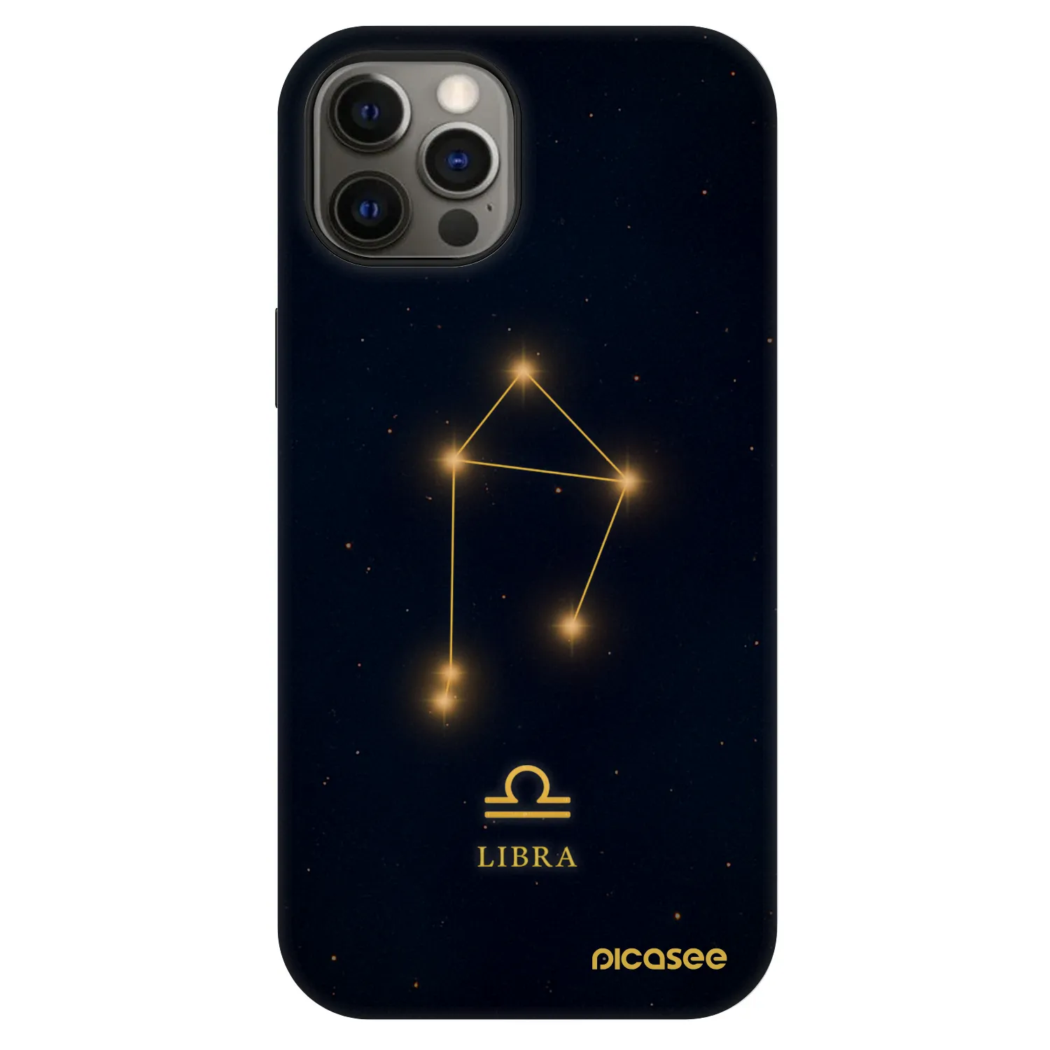 Picasee Fashion Case MagSafe Apple iPhone 12 - LIBRA