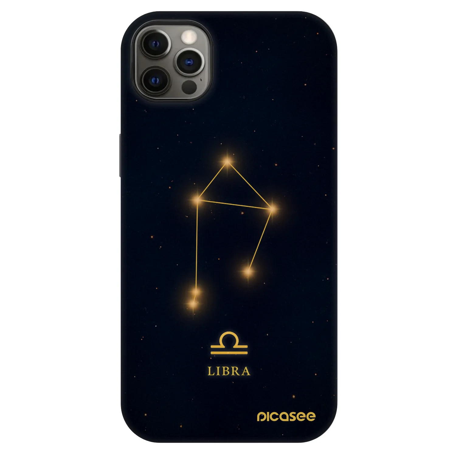 Picasee Fashion Case MagSafe Apple iPhone 12 Pro Max - LIBRA