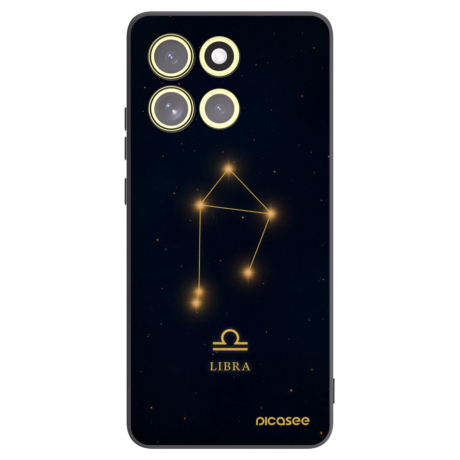 Picasee silikonový černý obal pro Motorola Moto G86 5G - LIBRA