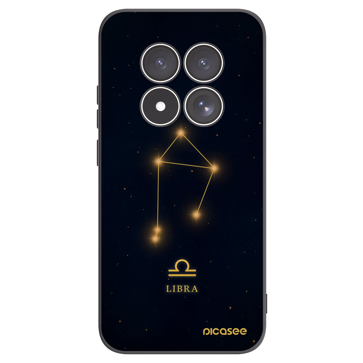 Picasee silikonový černý obal pro Xiaomi Redmi Note 15 Pro 4G - LIBRA