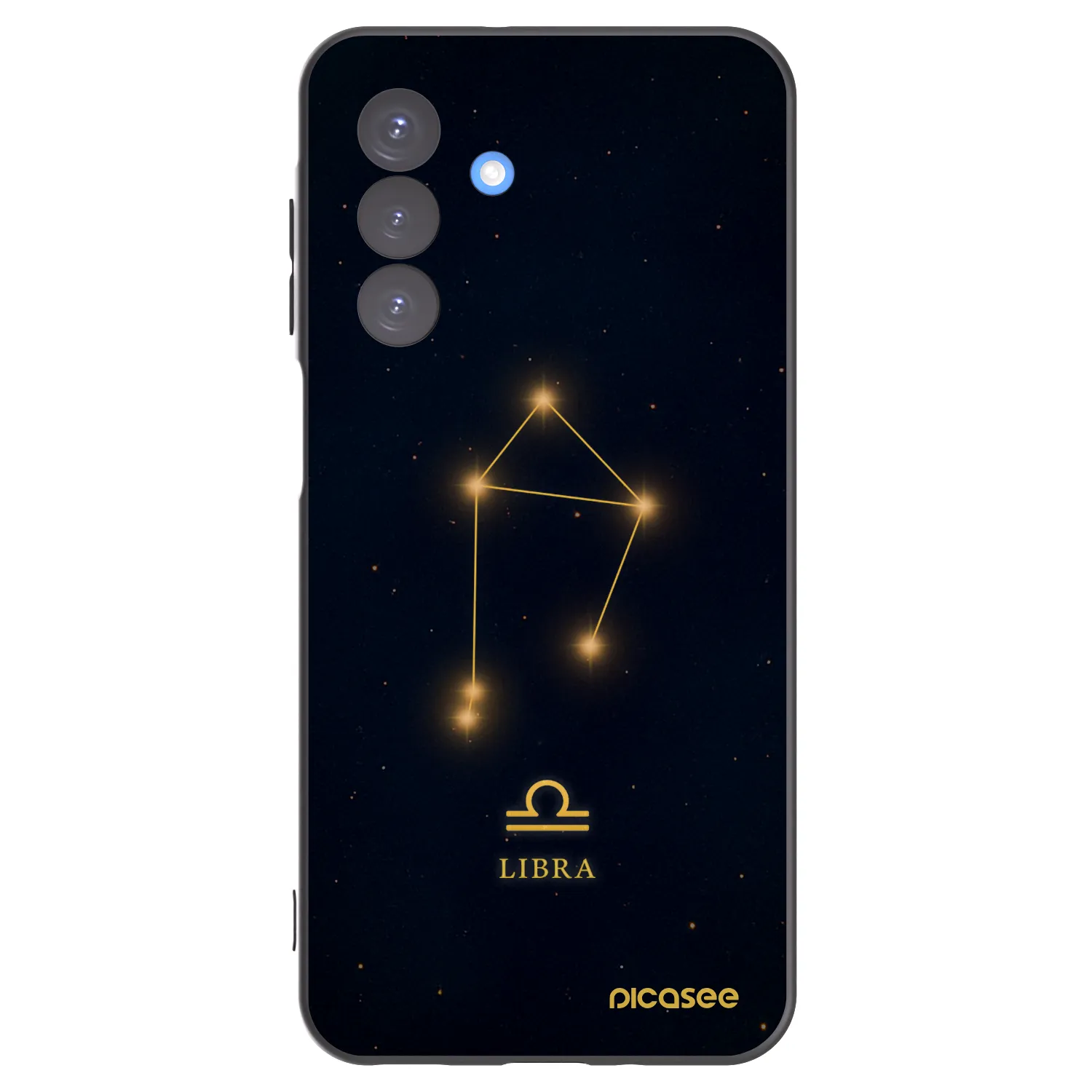 Picasee silikonový černý obal pro Samsung Galaxy A17 5G - LIBRA