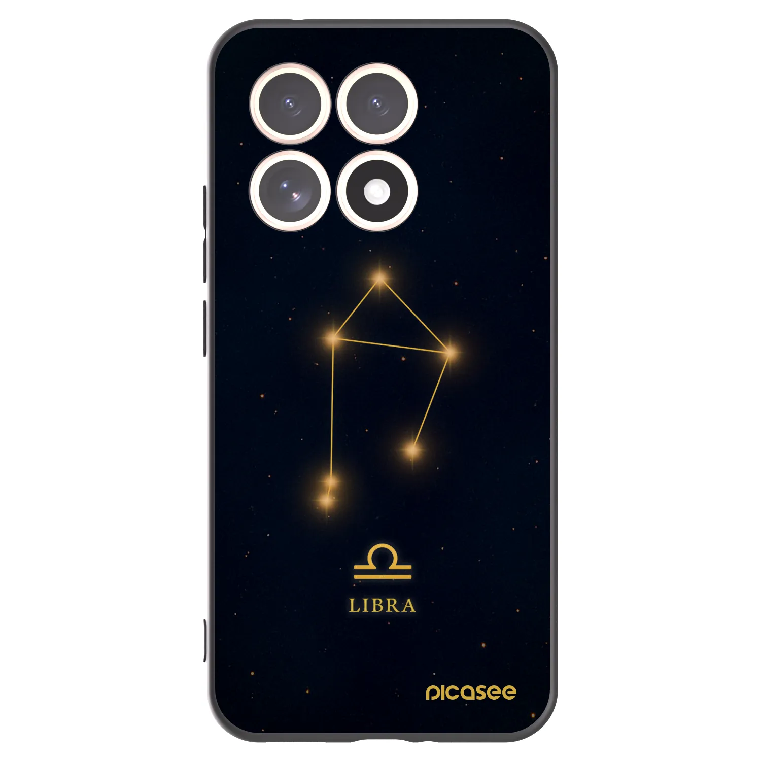 Picasee silikonový černý obal pro Xiaomi 15T - LIBRA