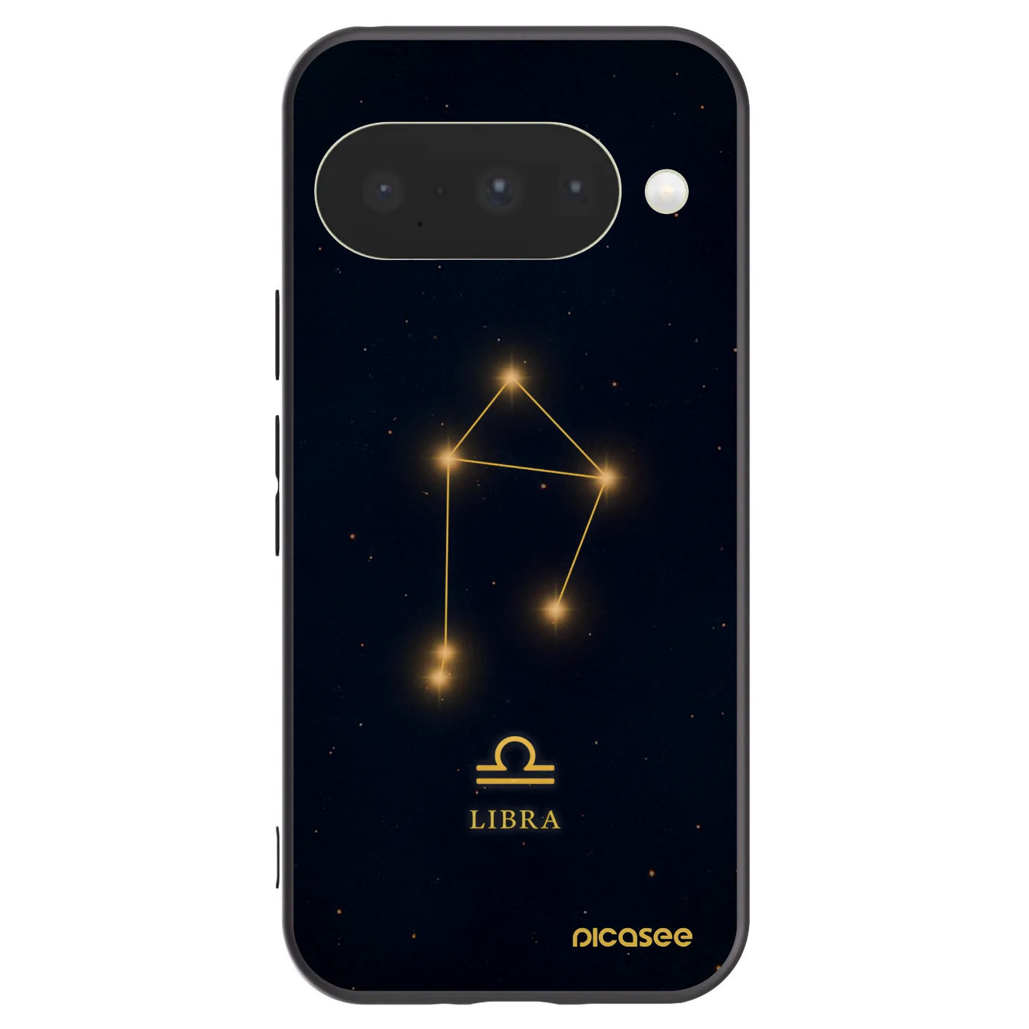 Picasee silikonový černý obal pro Google Pixel 10 - LIBRA