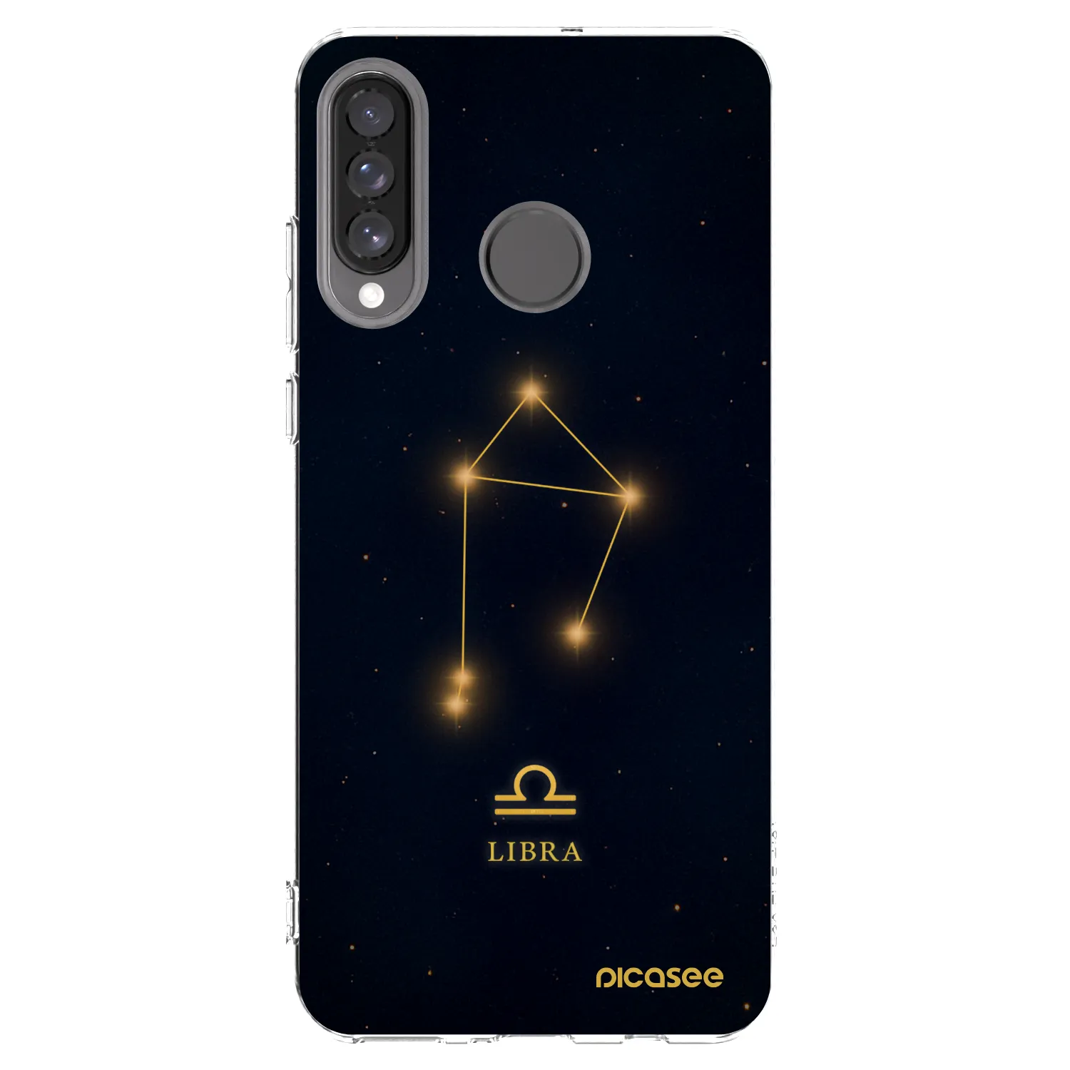Picasee silikonový průhledný obal pro Huawei P30 Lite - LIBRA