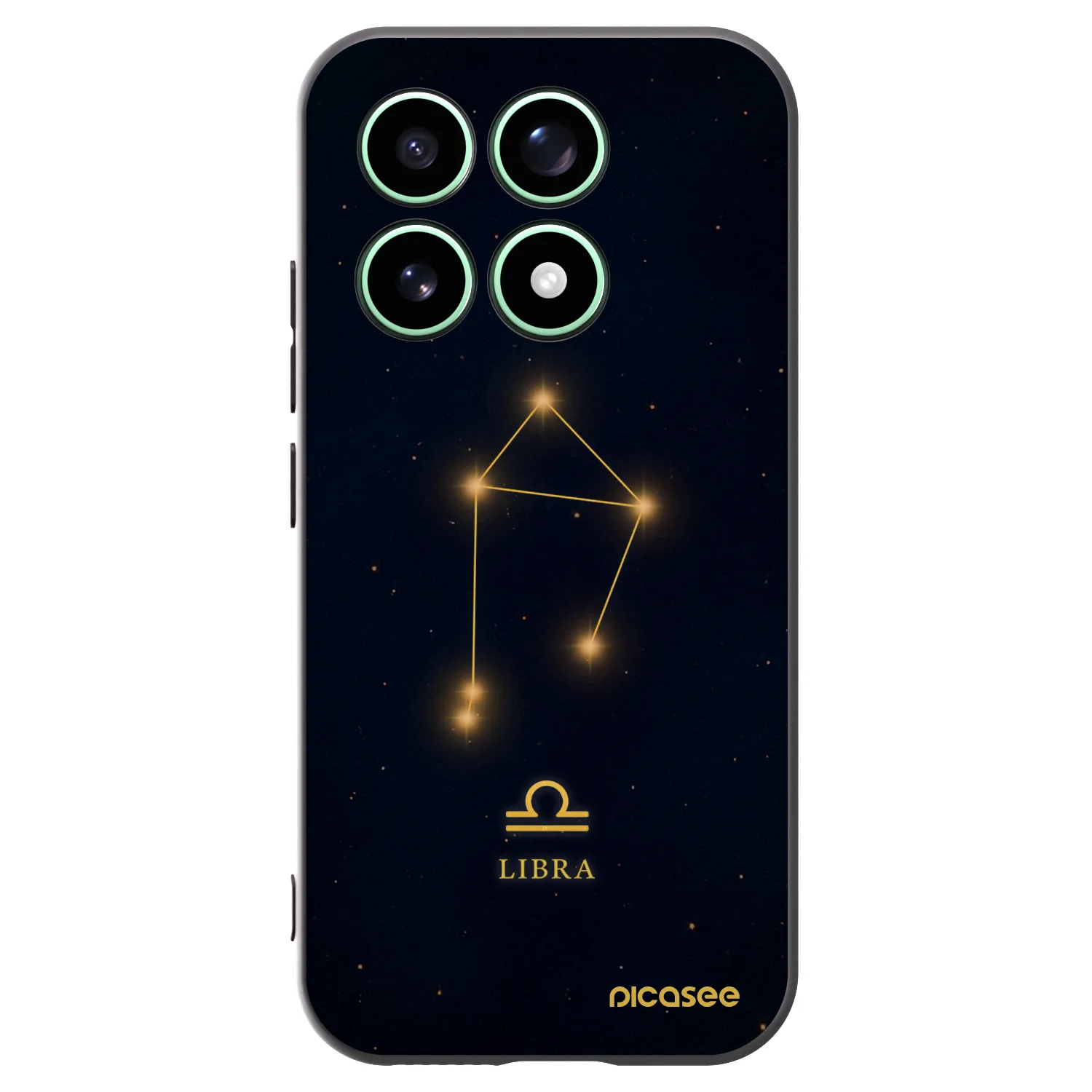 Picasee silikonový černý obal pro Xiaomi 17 - LIBRA
