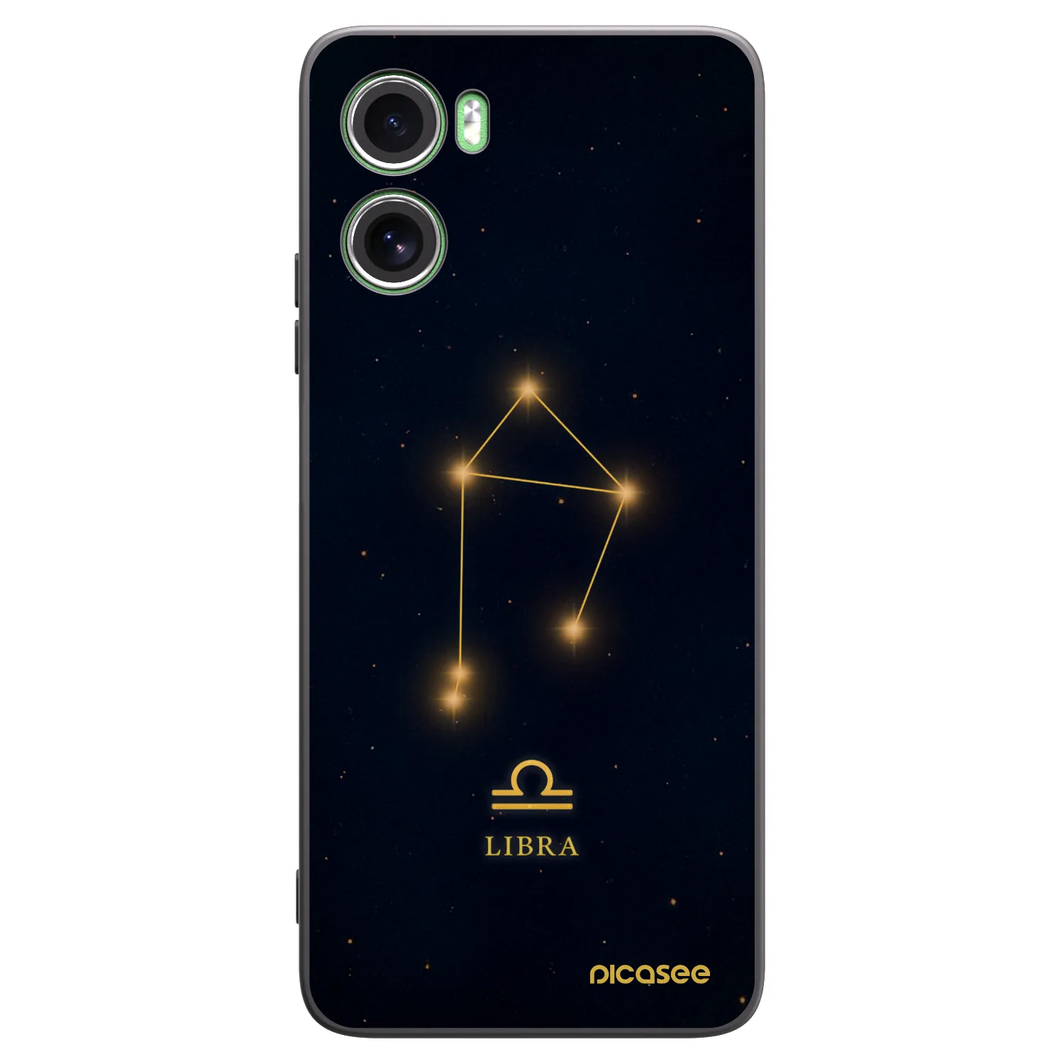 Picasee silikonový černý obal pro Motorola Moto G06 - LIBRA