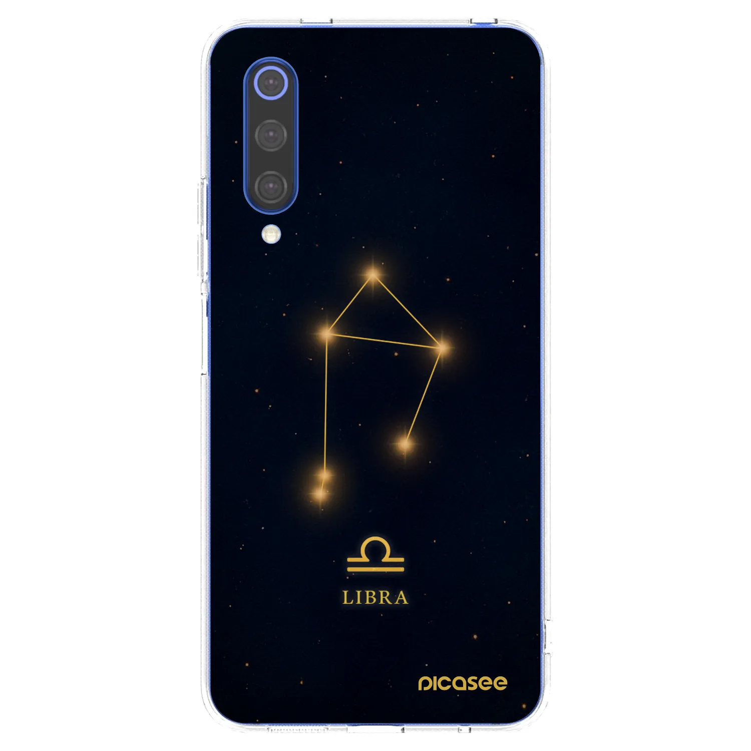 Picasee silikonový průhledný obal pro Xiaomi Mi 9 SE - LIBRA
