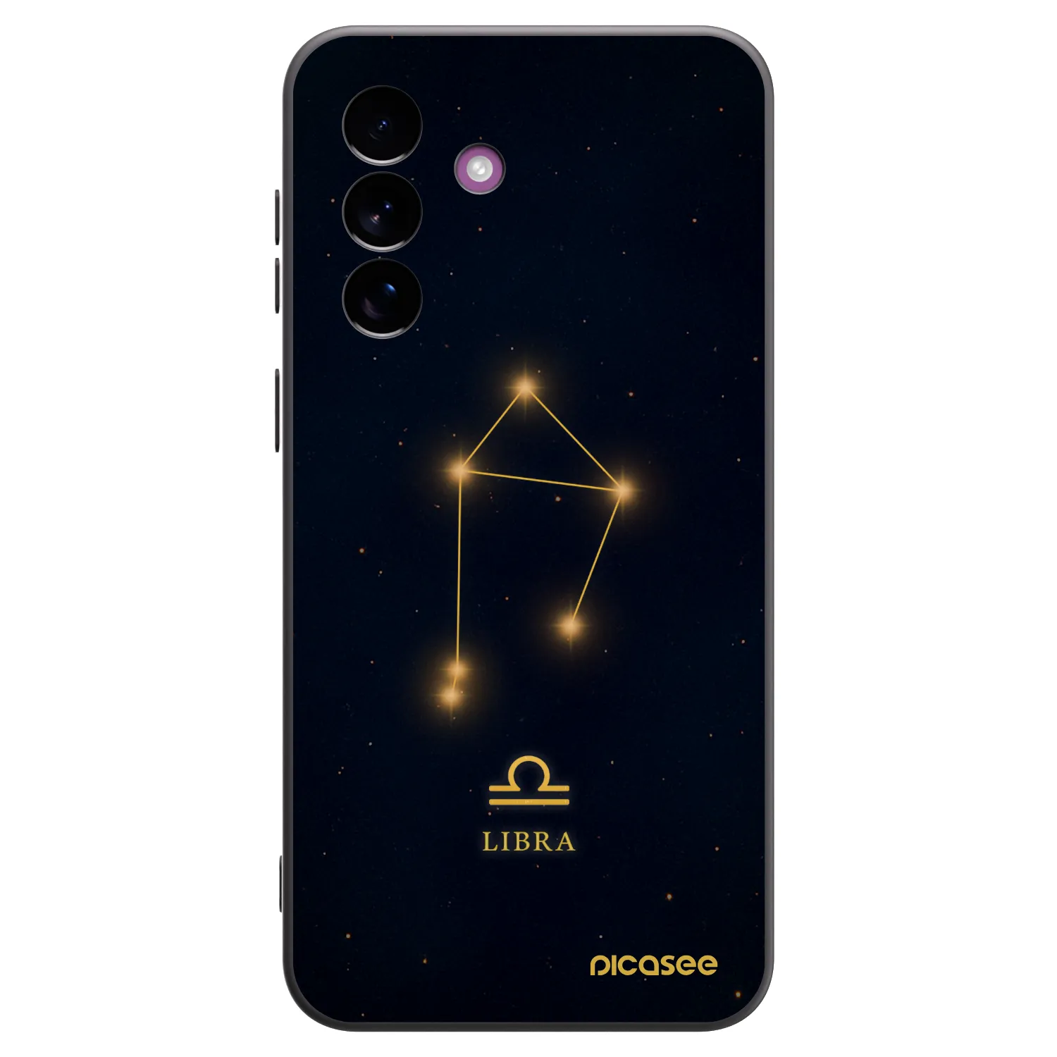 Picasee silikonový černý obal pro Samsung Galaxy A37 - LIBRA