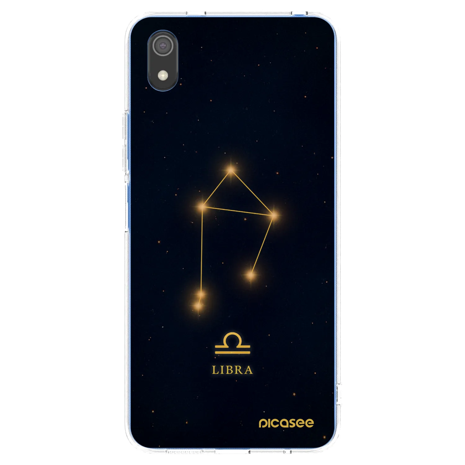 Picasee silikonový průhledný obal pro Xiaomi Redmi 7A - LIBRA