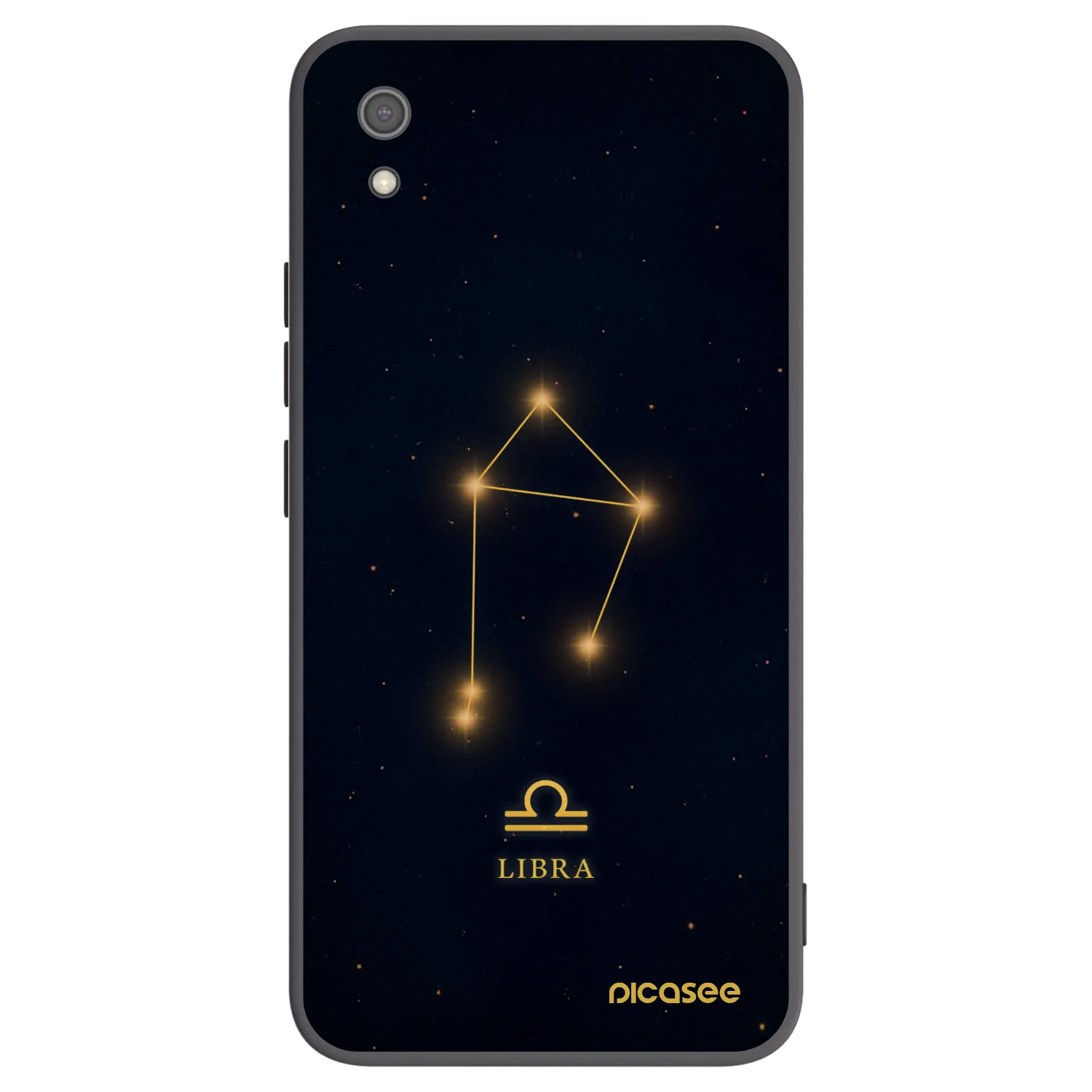 Picasee silikonový černý obal pro Xiaomi Redmi 7A - LIBRA