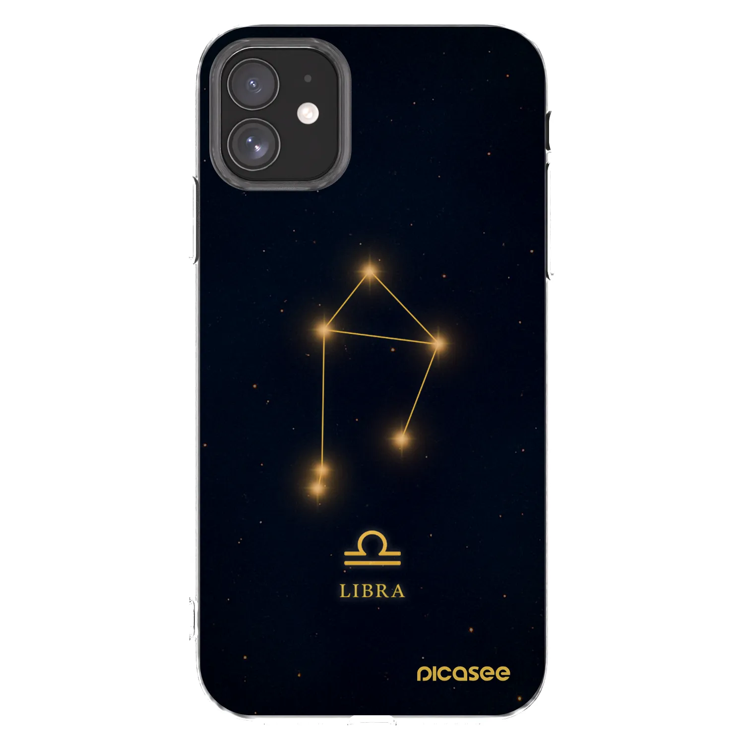 Picasee silikonový průhledný obal pro Apple iPhone 11 - LIBRA