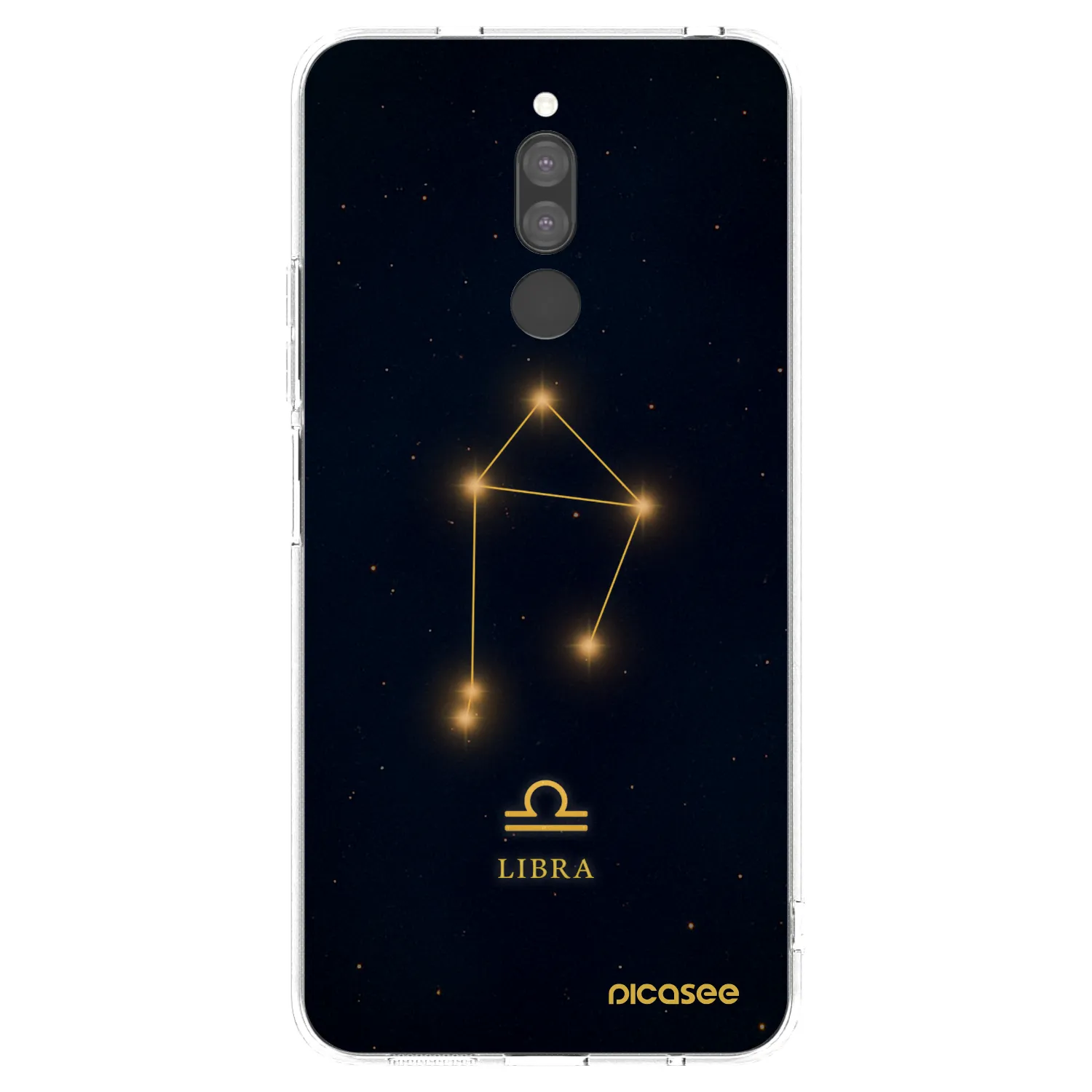 Picasee silikonový průhledný obal pro Xiaomi Redmi 8 - LIBRA