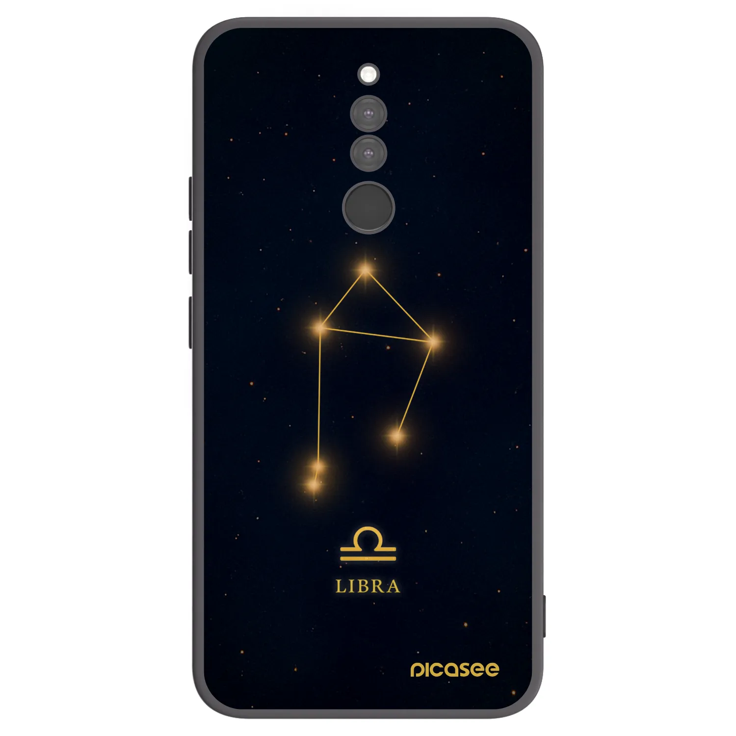 Picasee silikonový černý obal pro Xiaomi Redmi 8 - LIBRA