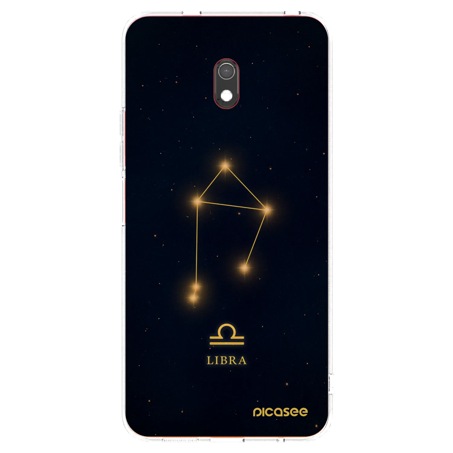 Picasee silikonový průhledný obal pro Xiaomi Redmi 8A - LIBRA