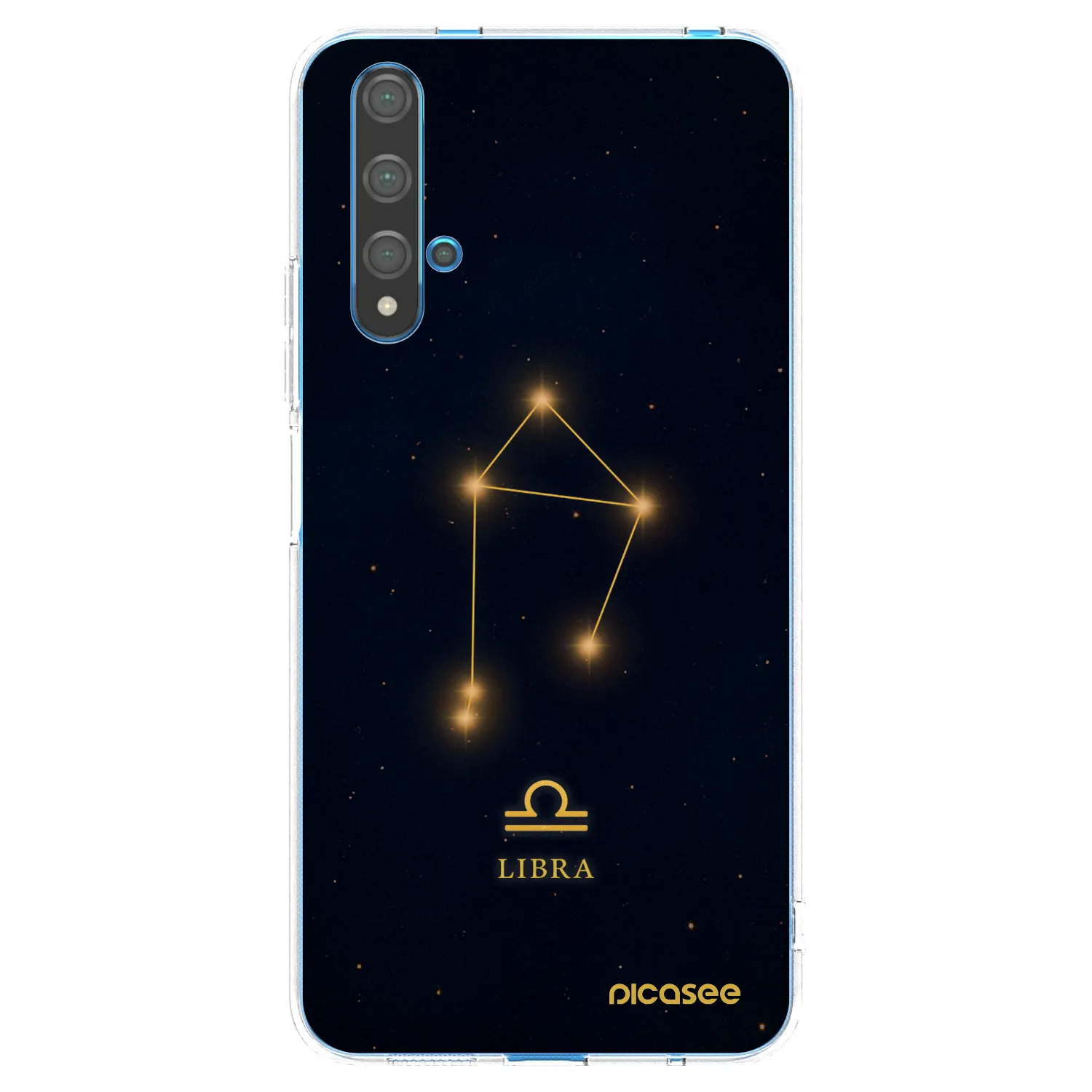 Picasee silikonový průhledný obal pro Huawei Nova 5T - LIBRA