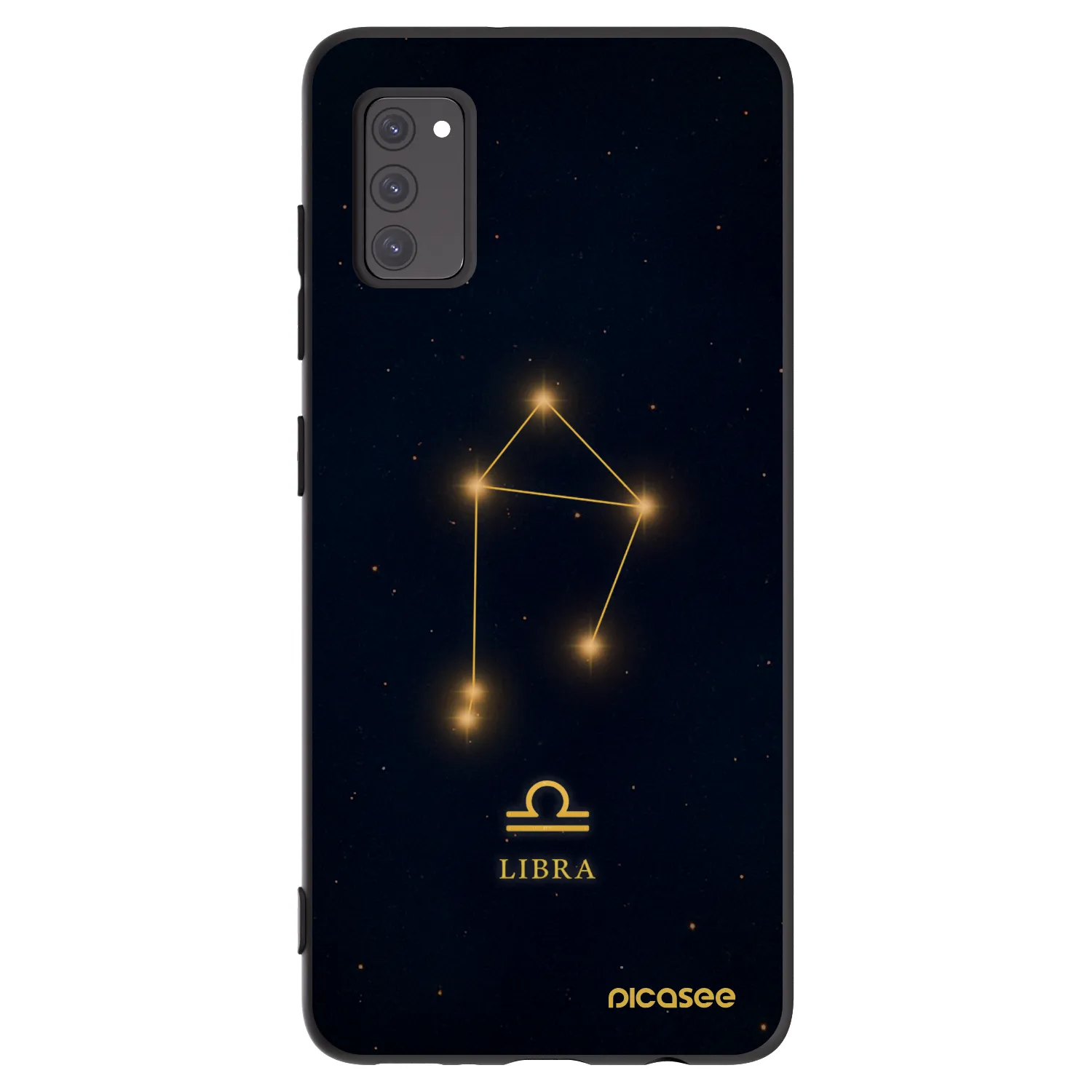 Picasee silikonový černý obal pro Samsung Galaxy A41 A415F - LIBRA