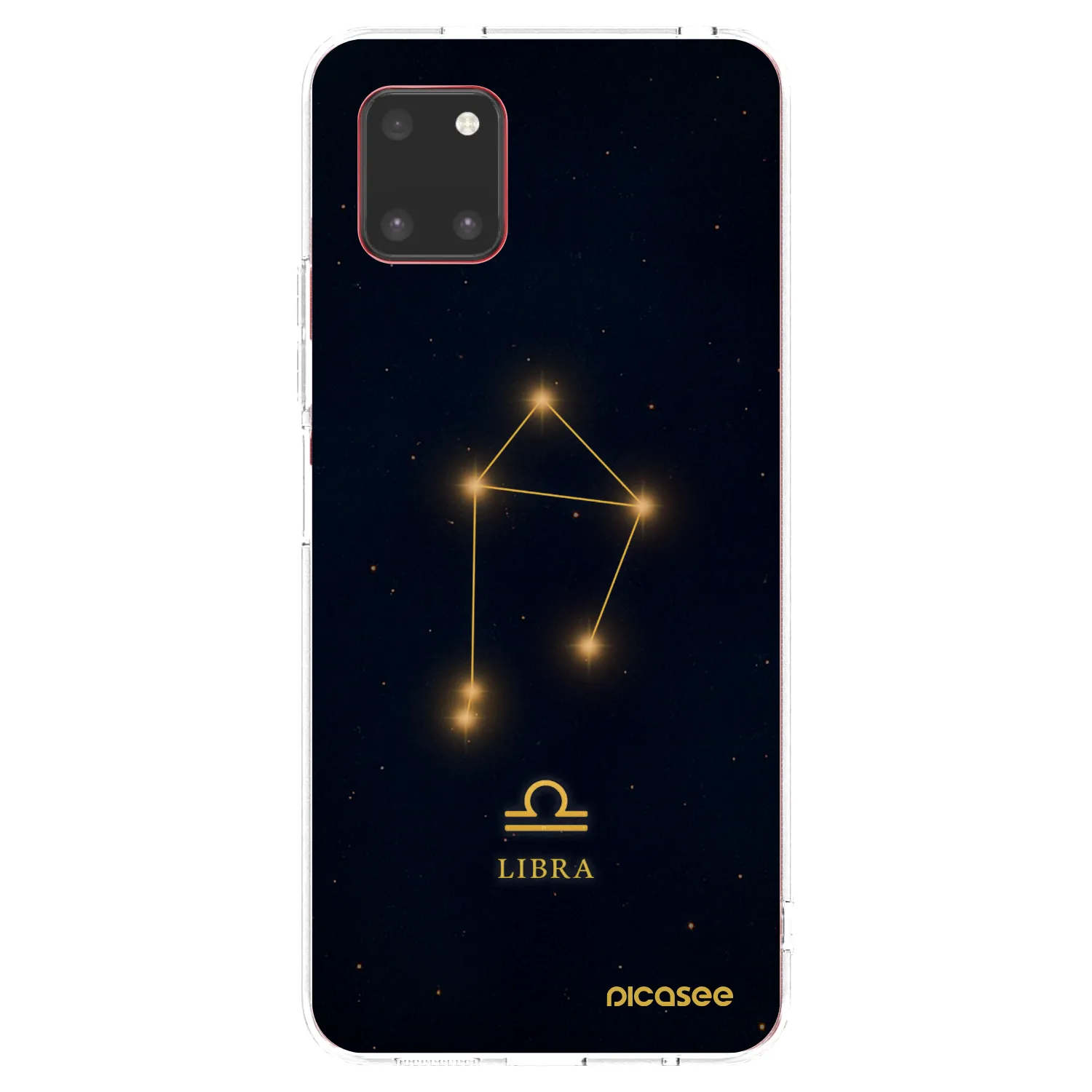 Picasee silikonový průhledný obal pro Samsung Galaxy Note 10 Lite N770F - LIBRA