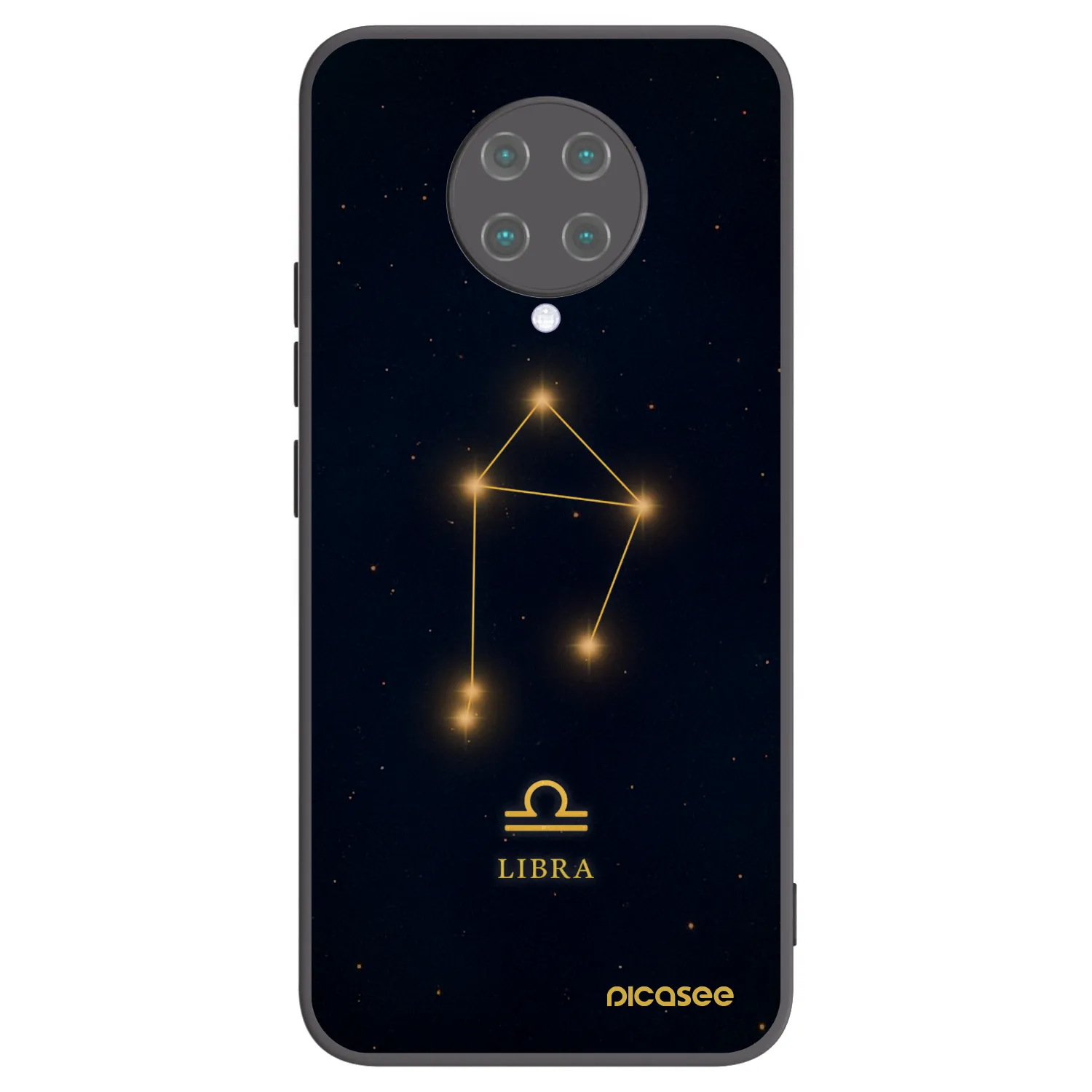 Picasee silikonový černý obal pro Xiaomi Poco F2 Pro - LIBRA