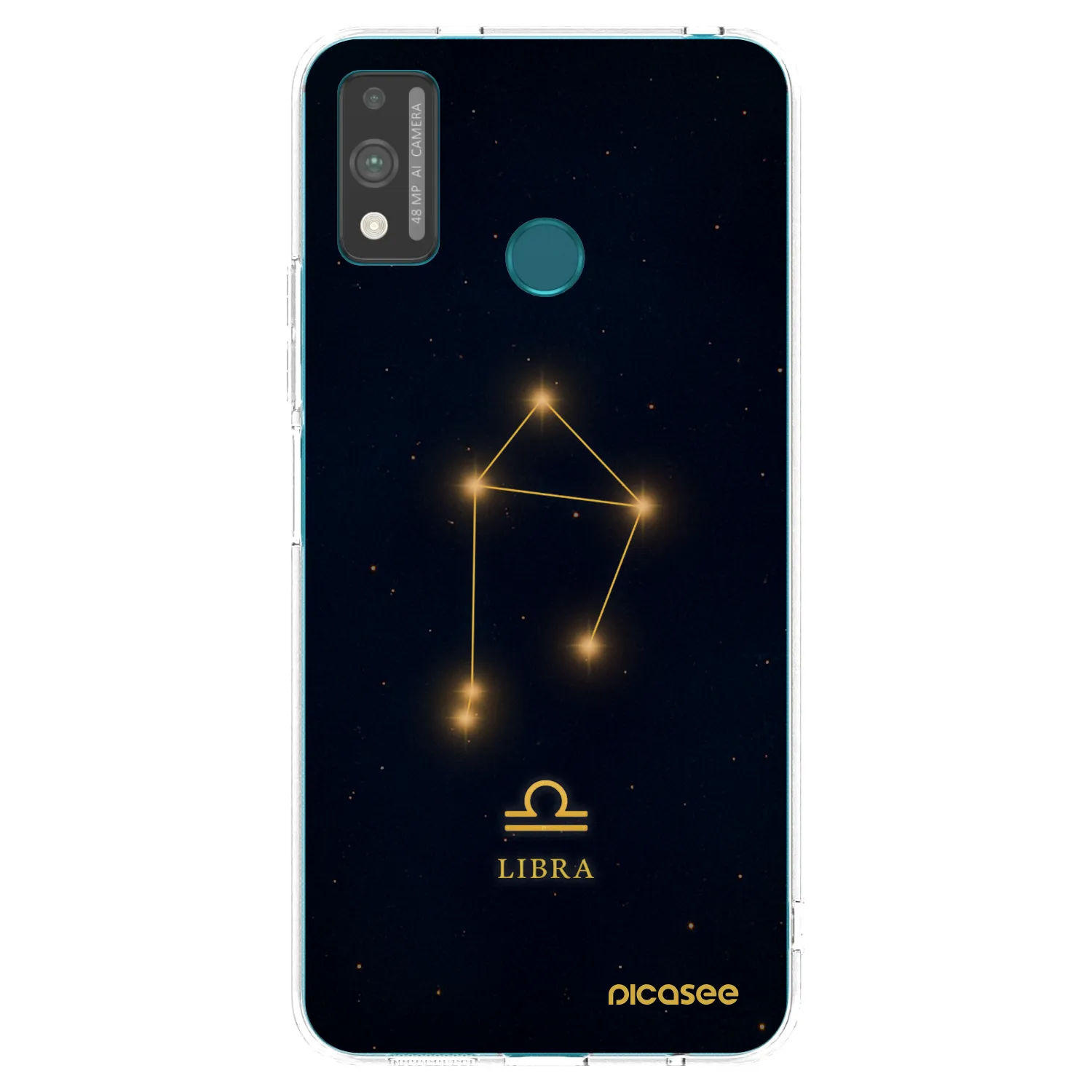 Picasee silikonový průhledný obal pro Honor 9X Lite - LIBRA