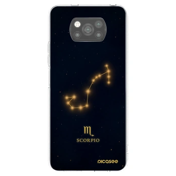 Picasee silikonový černý obal pro Xiaomi Poco X3 - SCORPIO