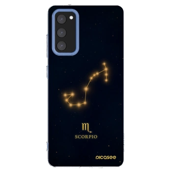 Picasee silikonový průhledný obal pro Samsung Galaxy S20 FE - SCORPIO
