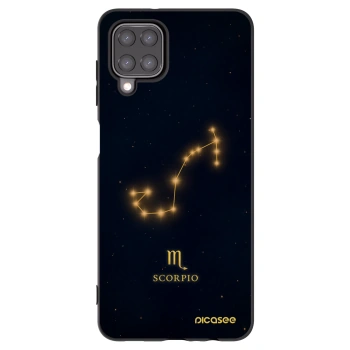 Picasee silikonový černý obal pro Samsung Galaxy A12 A125F - SCORPIO