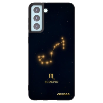 Picasee silikonový černý obal pro Samsung Galaxy S21+ 5G G996F - SCORPIO