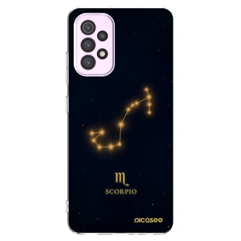 Picasee silikonový průhledný obal pro Samsung Galaxy A32 5G A326B - SCORPIO