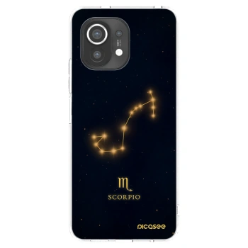 Picasee silikonový průhledný obal pro Xiaomi Mi 11 - SCORPIO
