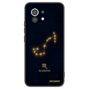 Picasee silikonový černý obal pro Xiaomi Mi 11 - SCORPIO