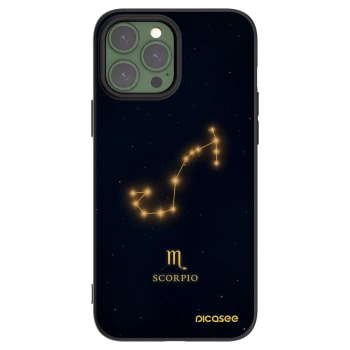 Picasee silikonový černý obal pro Apple iPhone 13 Pro Max - SCORPIO