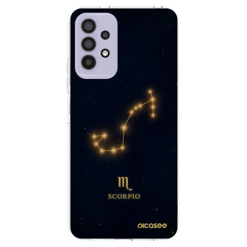 Picasee silikonový průhledný obal pro Samsung Galaxy A32 4G SM-A325F - SCORPIO