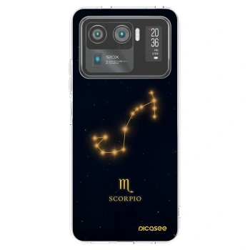 Picasee silikonový průhledný obal pro Xiaomi Mi 11 Ultra - SCORPIO